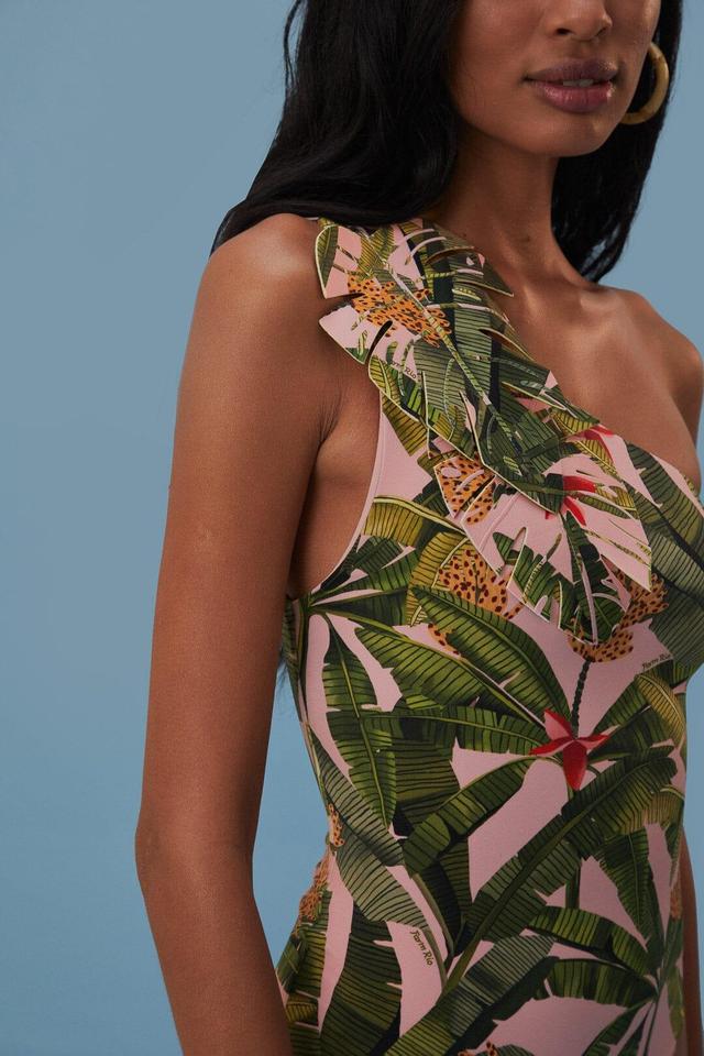 Banana Leaves One-Piece Swimsuit Product Image