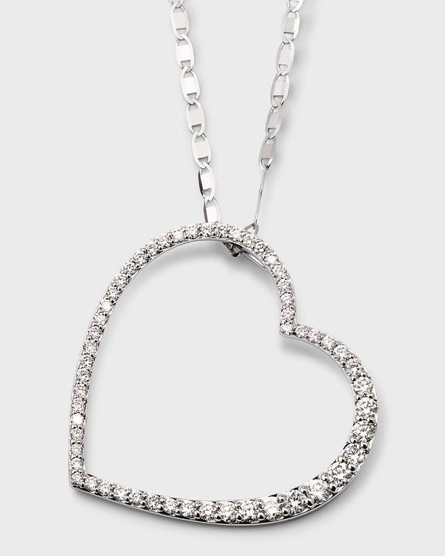 Flawless Graduating Heart Pendant Necklace, 18L Product Image