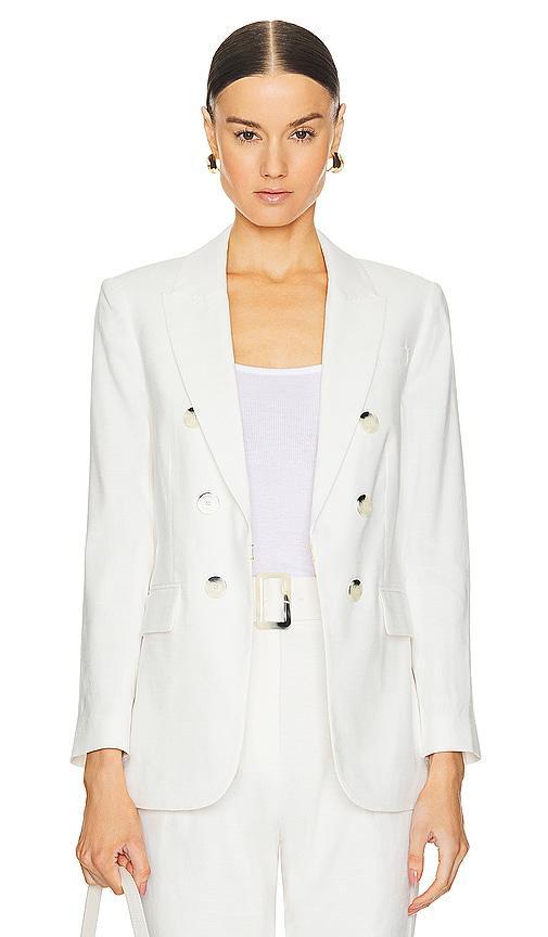 VERONICA BEARD Bexley Dickey Jacket Off White Product Image