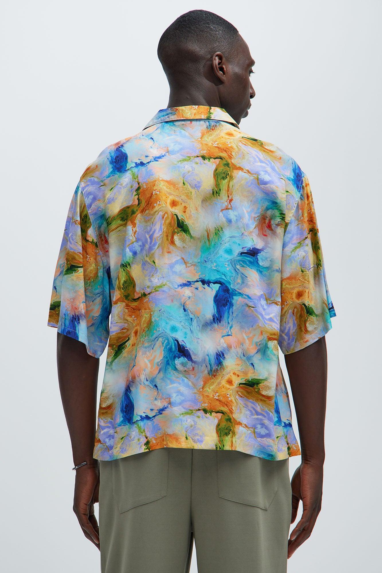 Chatham Oil Painting Shirt - Multi Color Product Image