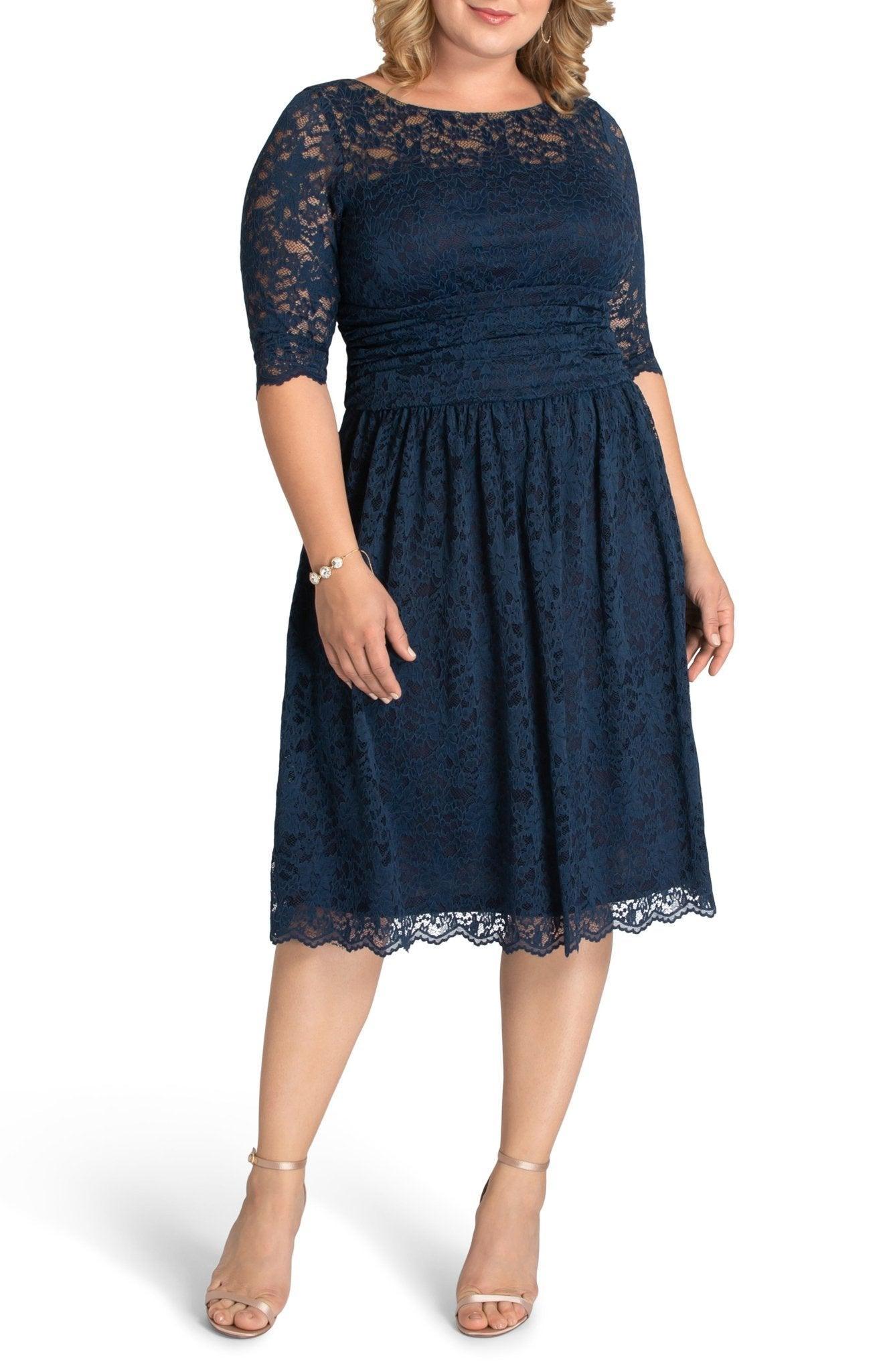 Luna Lace Dress - Plus product image