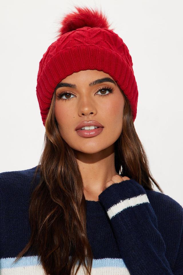 Apres Winter Beanie - Red Product Image