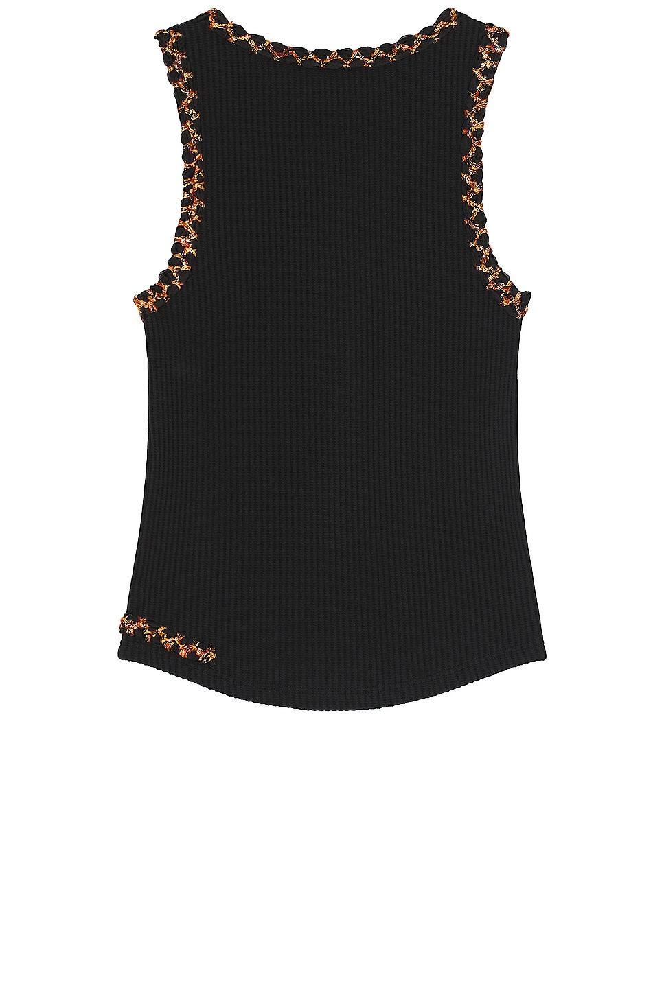 June Man Waffle Sleeveless Tank Product Image