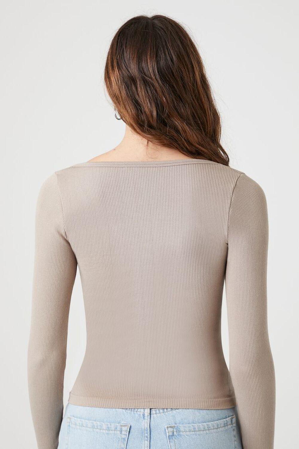 Seamless Scoop-Neck Top | Forever 21 Product Image