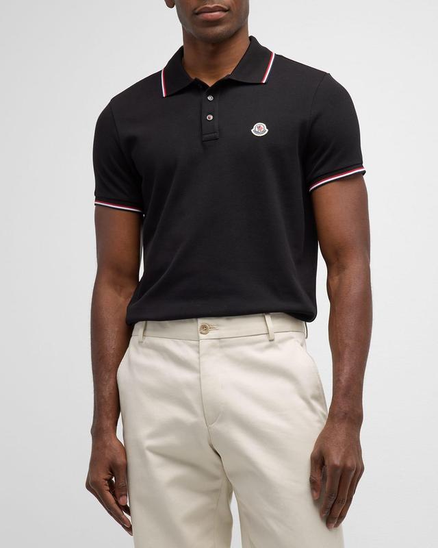 Mens Cotton Polo Shirt Product Image