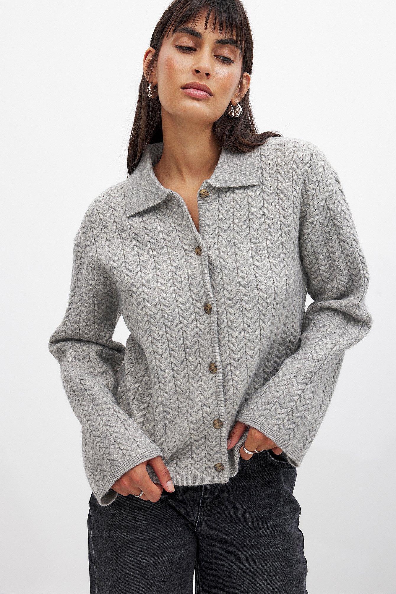 Cable Knitted Cardigan Product Image