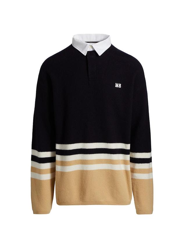 Mens Cypher Wool Polo Shirt Product Image