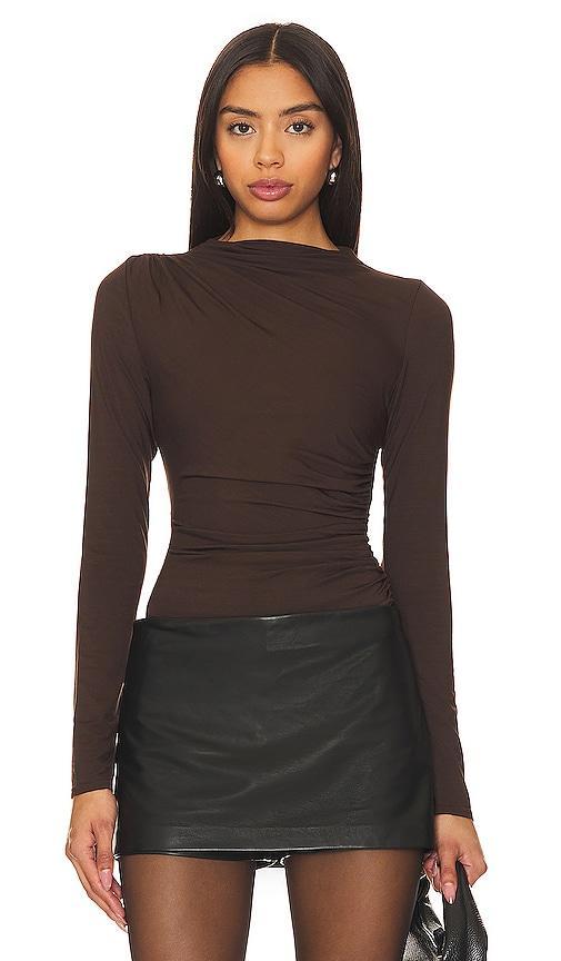 Rails Joelle Top in Brown. Product Image