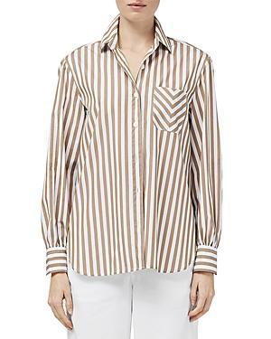 rag & bone Maxine Stripe Cotton Button-Up Shirt Product Image