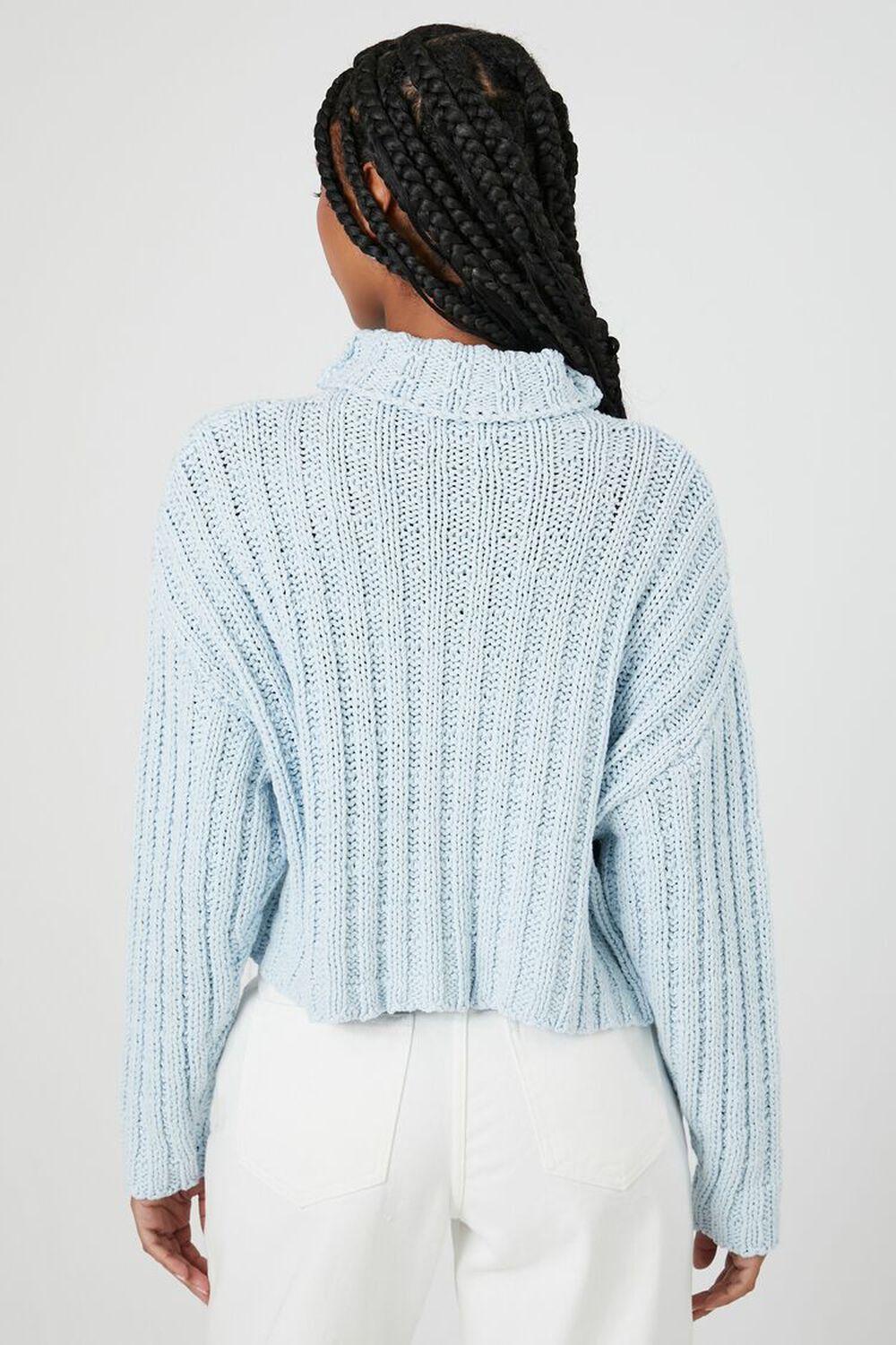 Ribbed Knit Turtleneck Sweater | Forever 21 Product Image