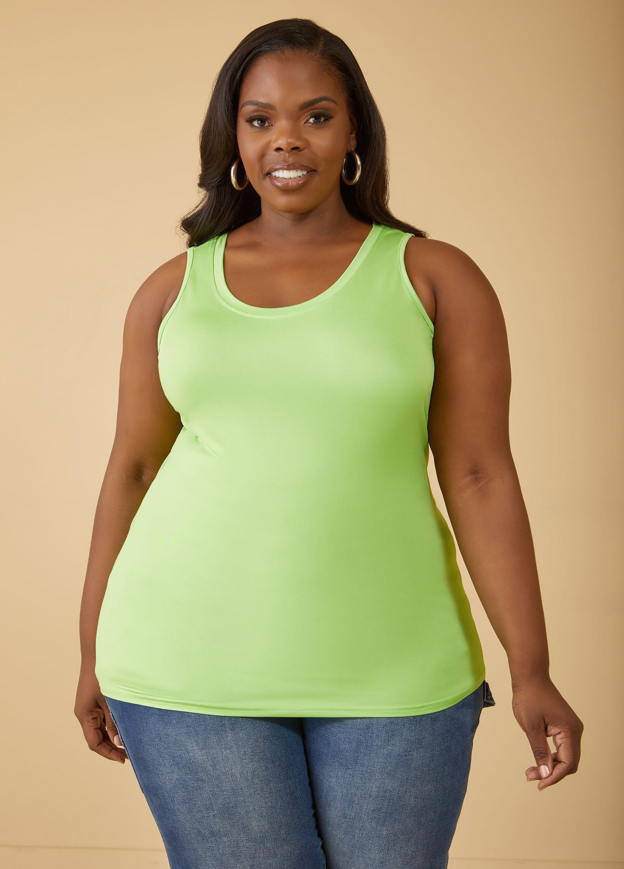 Plus Size The Easy Basic Tank Top, - Ashley Stewart Product Image