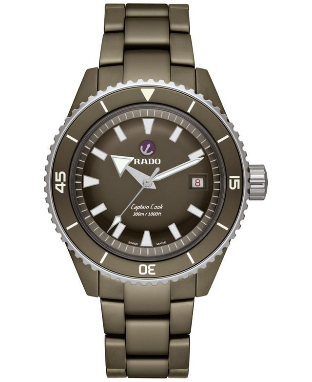 RADO Captain Cook High Tech Ceramic Automatic Bracelet Watch, 43mm Product Image