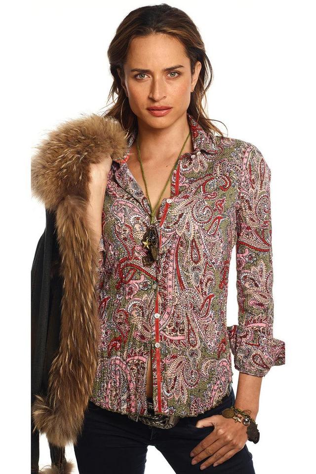 FEZ Paisley Blouse Product Image