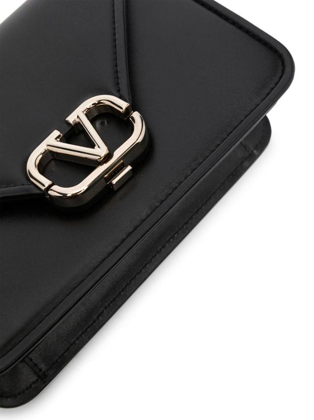 Small Letter Bag Shoulder Bag In Black Product Image