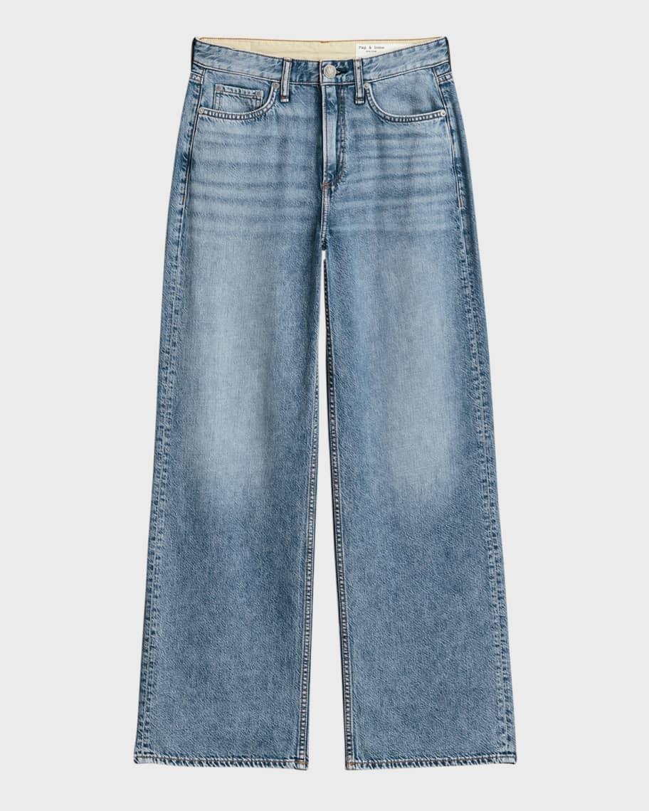 Featherweight Logan Mid-Rise Wide Relaxed Jeans Product Image