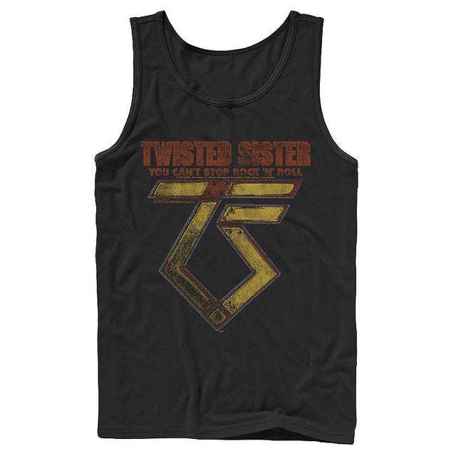 Mens Twisted Sister You Cant Stop Rock N Roll Tank Top Product Image