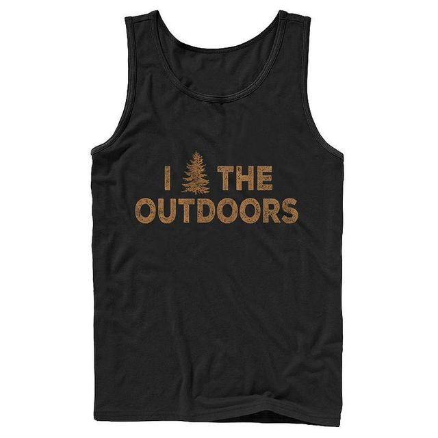 Mens I Tree The Outdoors Title Tank Top Product Image