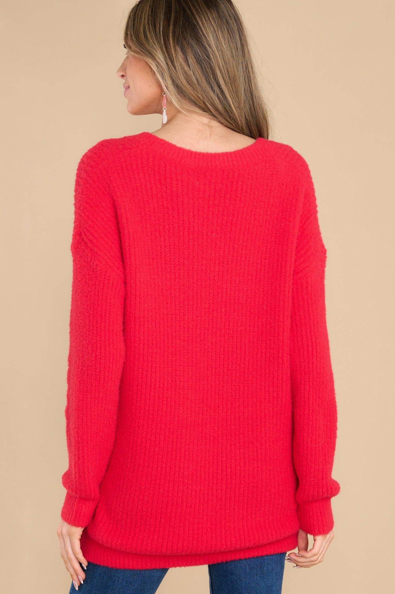 Fable Any Day Now Red Sweater Product Image