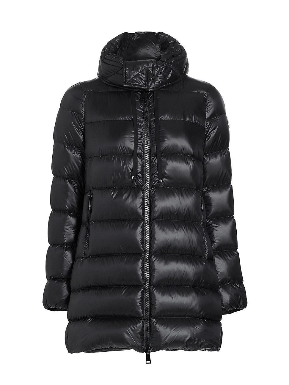 Womens Suyen Long A-line Down Jacket Product Image