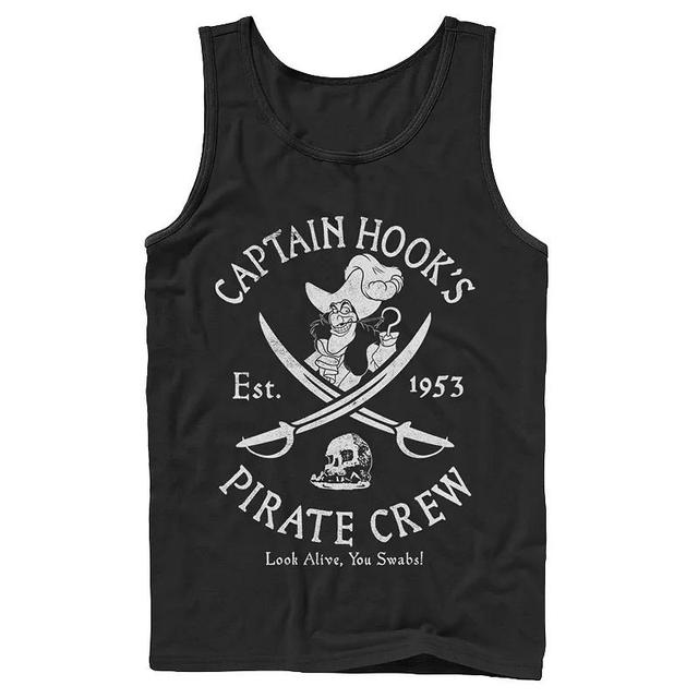 Disneys Peter Pan Captain Hooks Mens Pirate Crew Tank Top, Boys Product Image