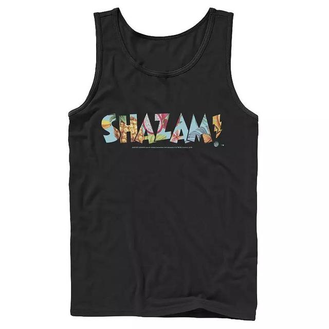 Mens DC Comics Shazam Dragon Fruit Logo Tank Top Product Image