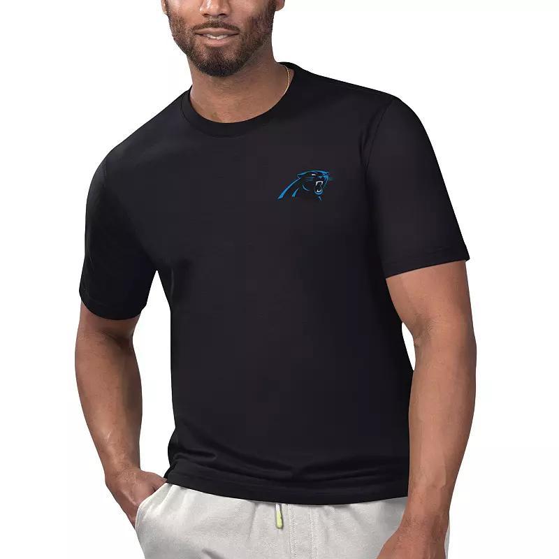 Mens Margaritaville Carolina Panthers Licensed to Chill T-Shirt Product Image