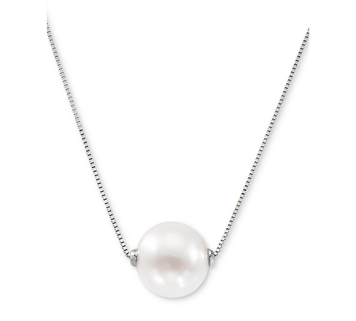 14k Gold Freshwater Cultured Pearl Necklace, Womens White Product Image