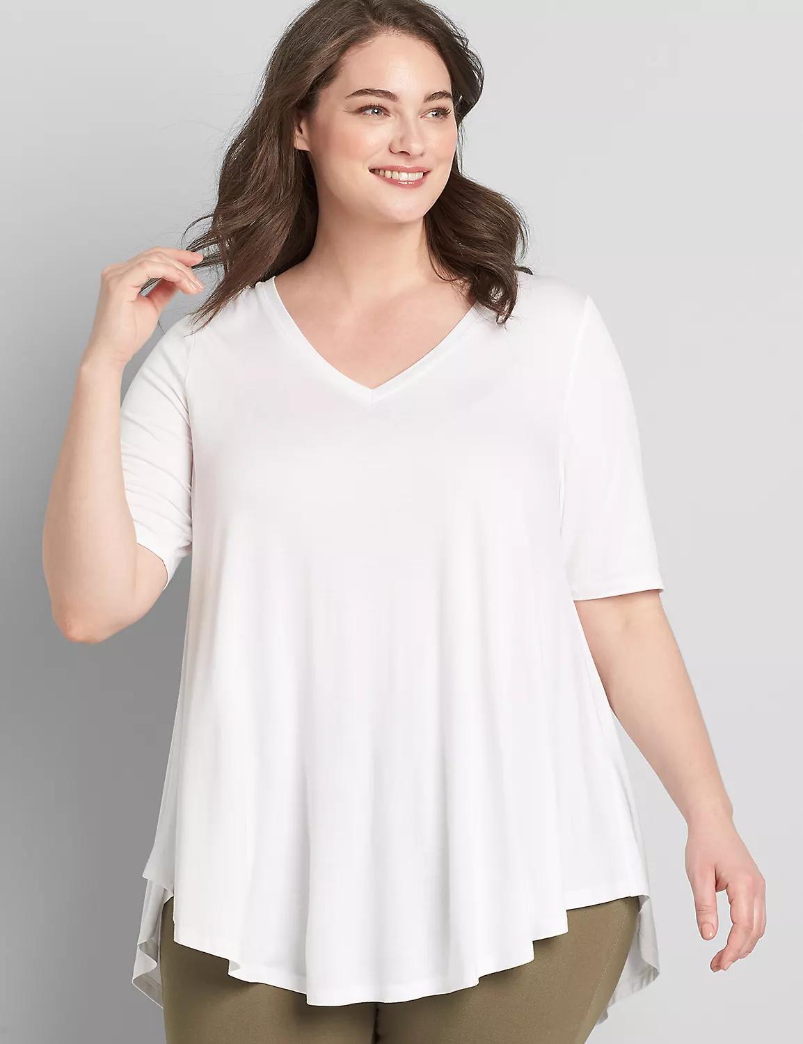 Perfect Sleeve Max Swing Tunic Tee Product Image