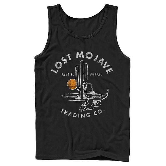 Mens Fifth Sun Lost Mojave Line Art Tank Black Product Image