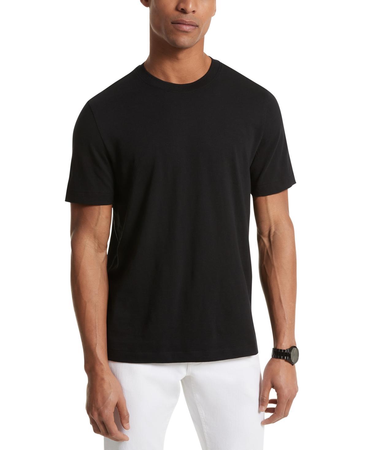 Michael Kors Mens Refine Textured Crewneck T-Shirt Product Image