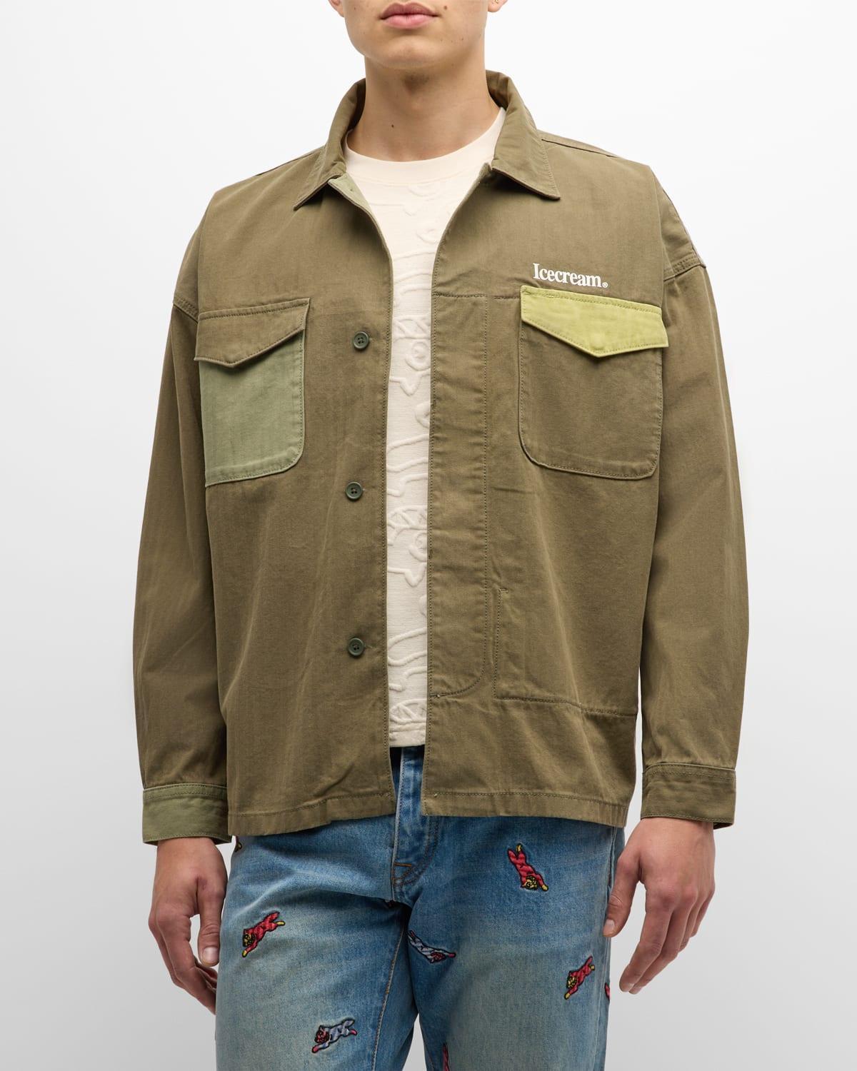 Mens Cord Multi-Patch Jacket product image