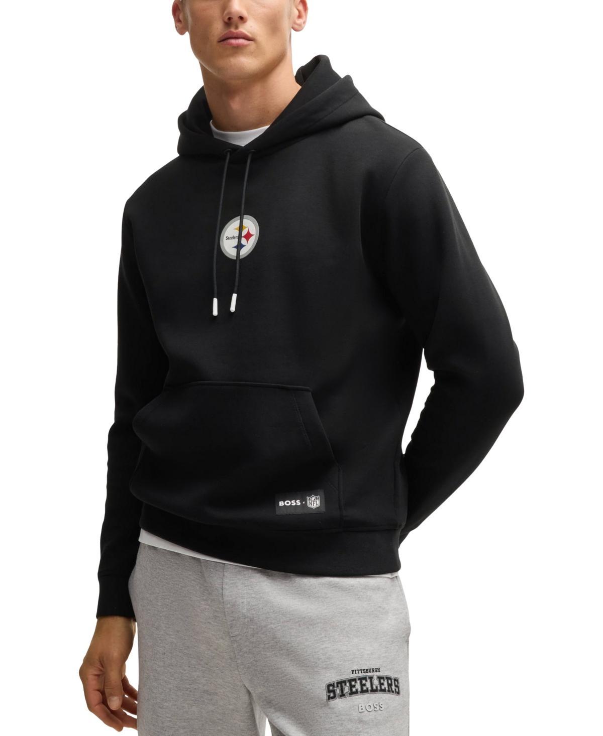 HUGO BOSS Boss X Nfl Interlock Hoodie With Special Branding In Giants Product Image