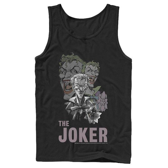 Mens DC Comics The Joker Collage Tank Top Product Image