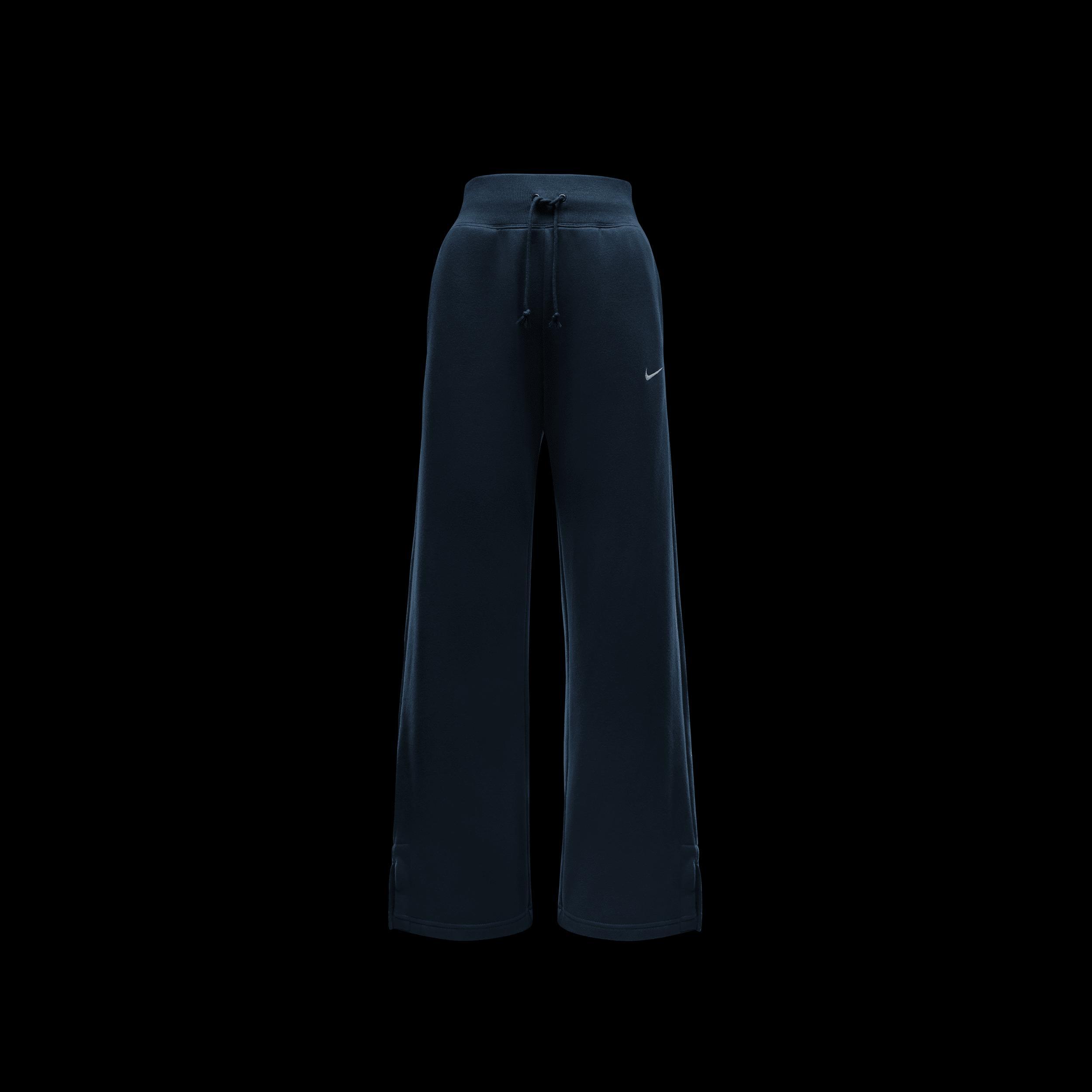 Women's Nike Sportswear Phoenix Fleece High-Waisted Wide-Leg Sweatpants Product Image