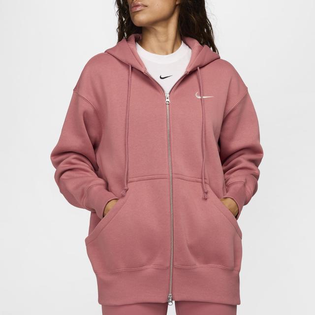 Womens Nike Sportswear Phoenix Fleece Oversized Full-Zip Hoodie Product Image