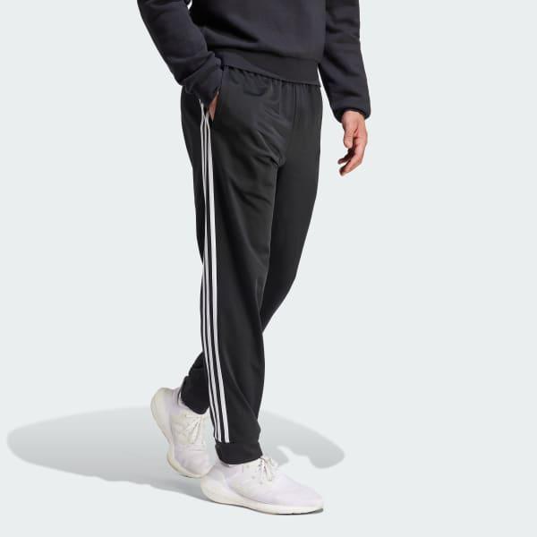 Essentials Warm-Up Tapered 3-Stripes Track Pants Product Image