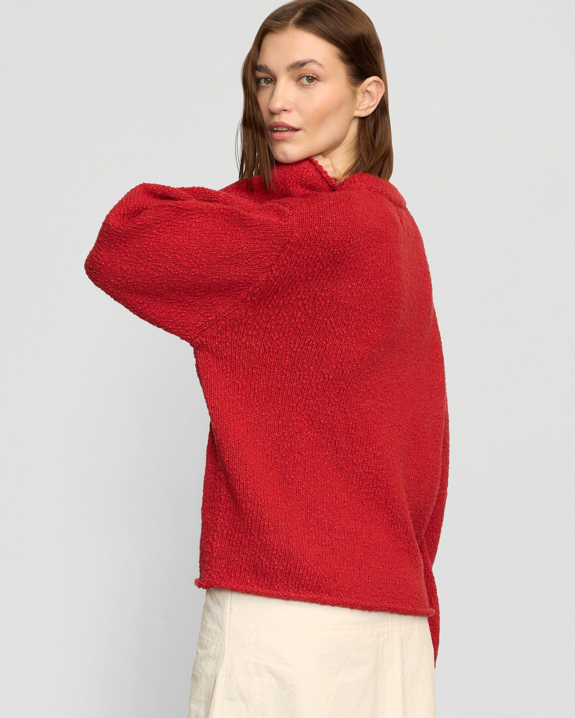 Sonya Textured Organic Cotton Sweater Product Image