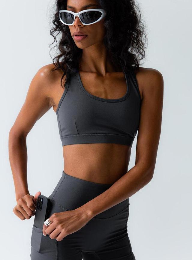 Energised Activewear Top Grey Product Image