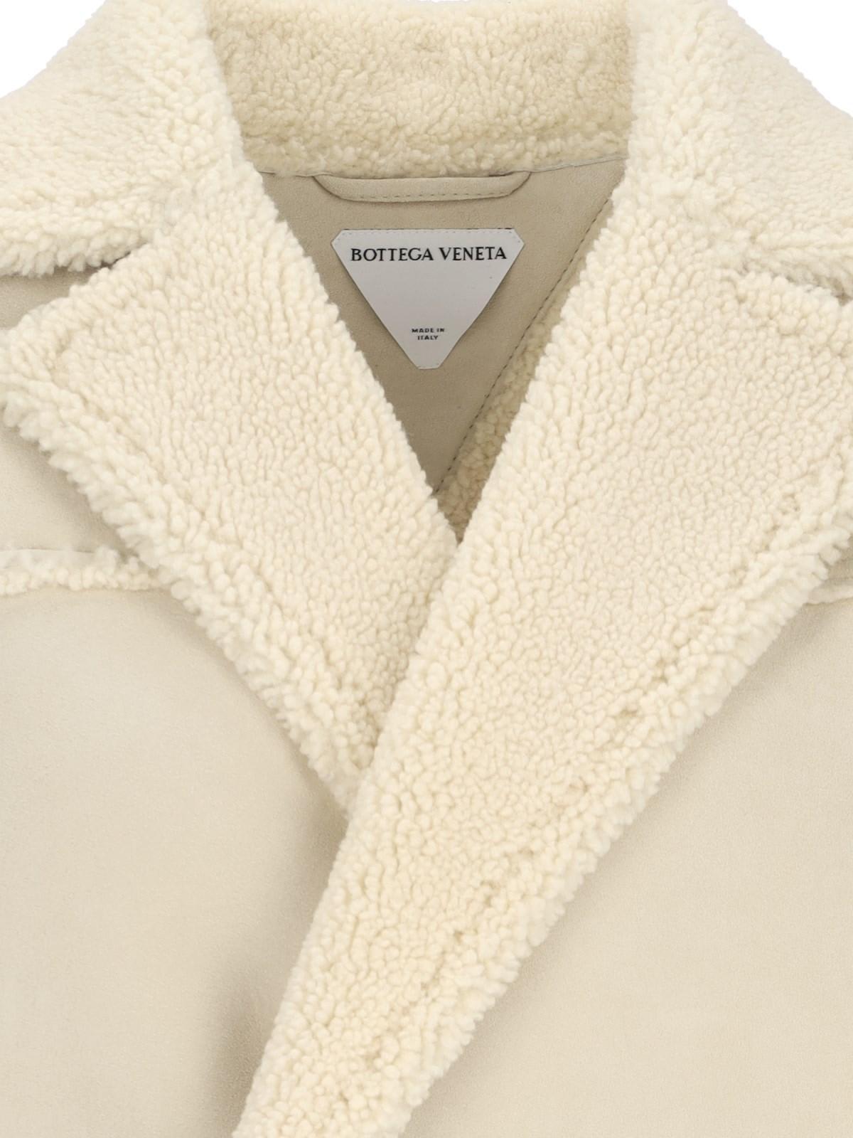 Shearling Jacket In Cream Product Image