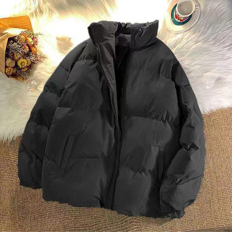 Plain Zip Puffer Jacket Product Image