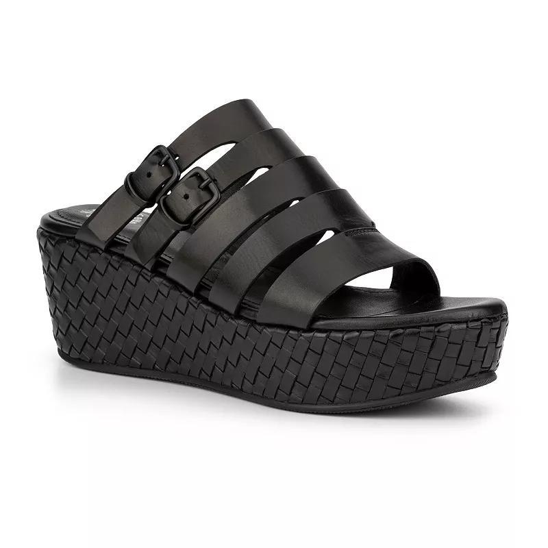 Vintage Foundry Co. Cornelia Womens Wedge Sandals Black Product Image