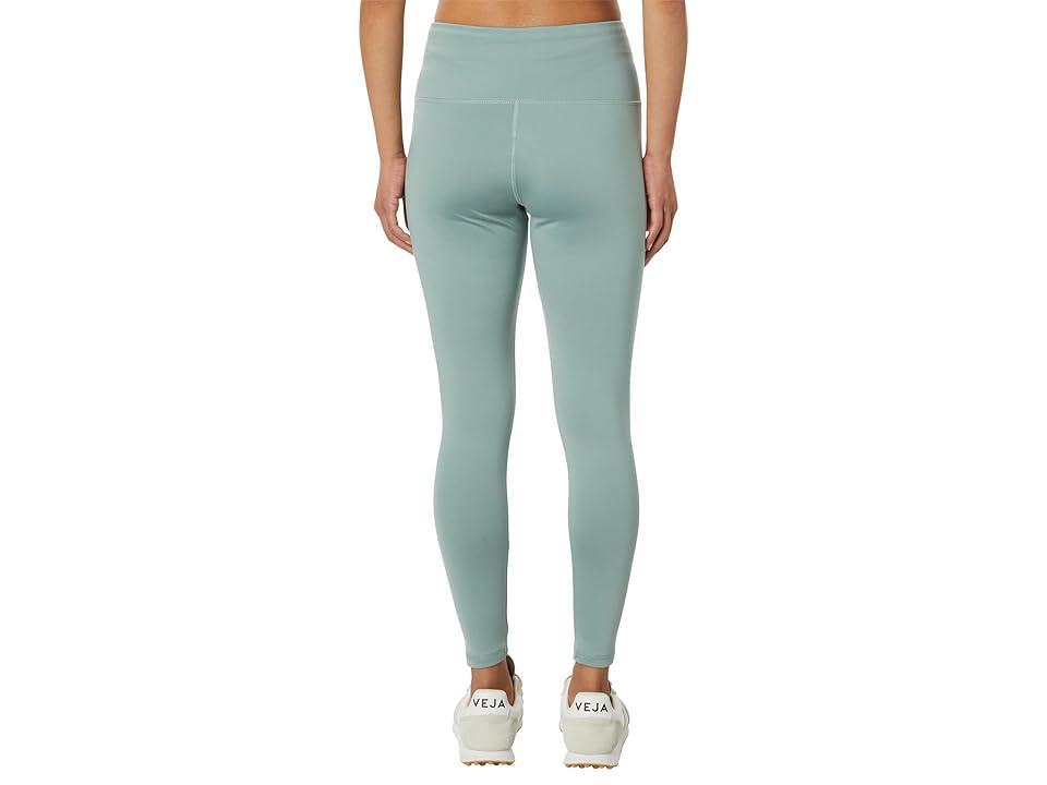 Jockey Active High Waisted Interlock Legging (Chinois Green) Women's Clothing Product Image