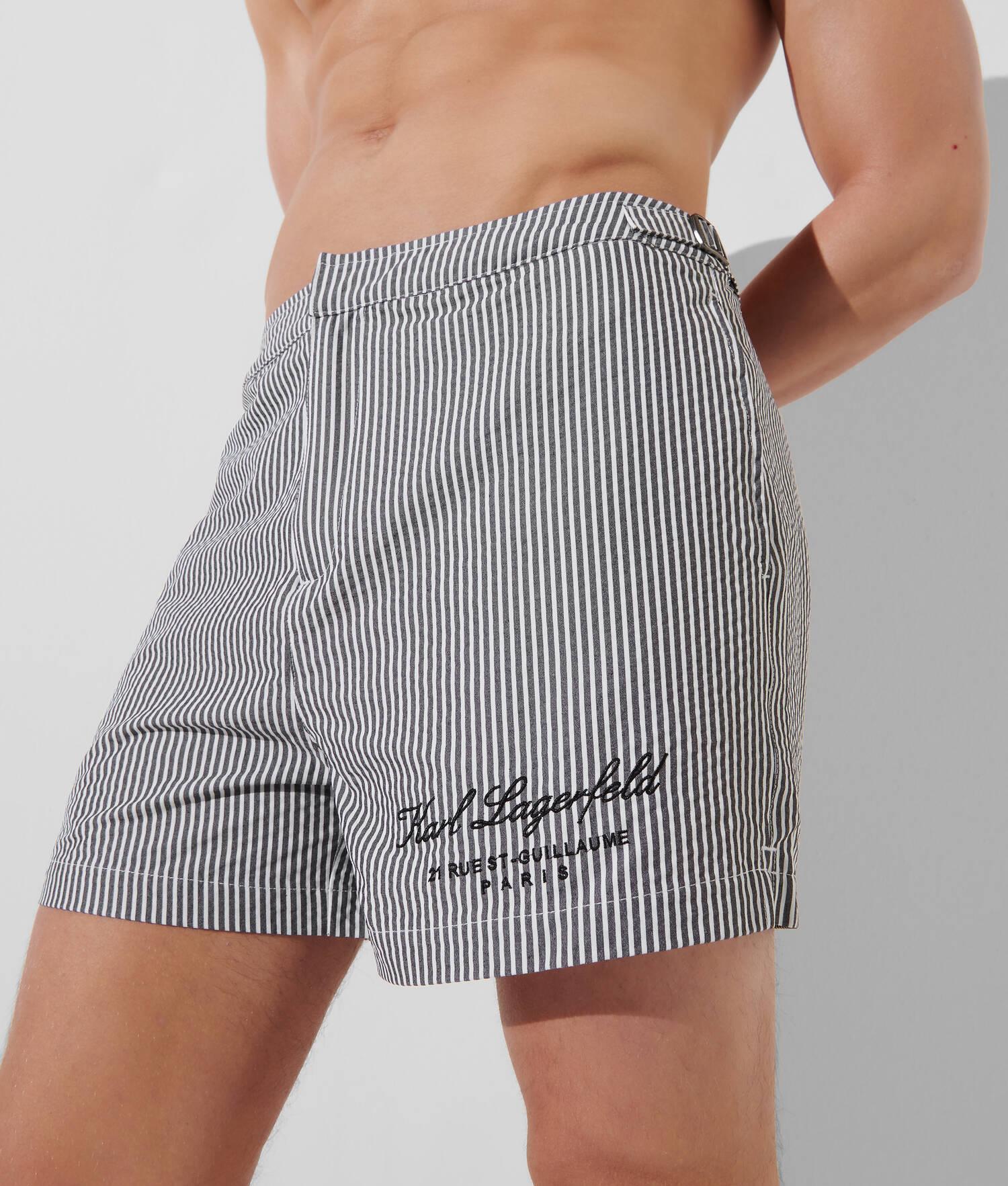 HOTEL KARL STRIPED BOARD SHORTS Product Image