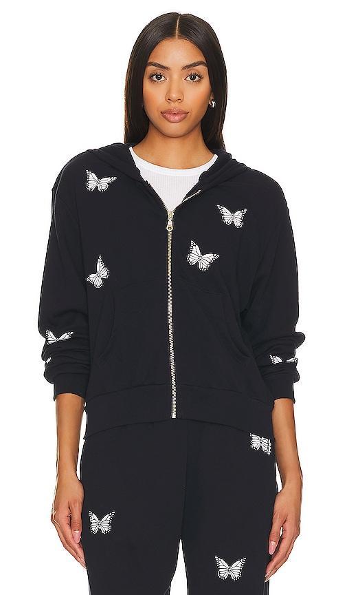 Lachelle Crop Zip Up Hoodie Product Image