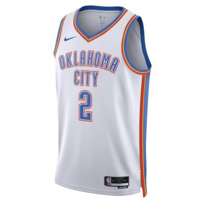 Oklahoma City Thunder Association Edition 2022/23 Nike Men's Dri-FIT NBA Swingman Jersey Product Image