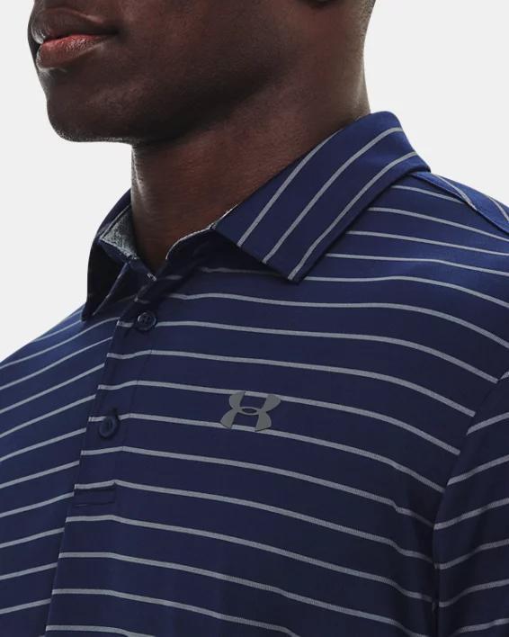 Men's UA Playoff Polo Core Stripe Product Image