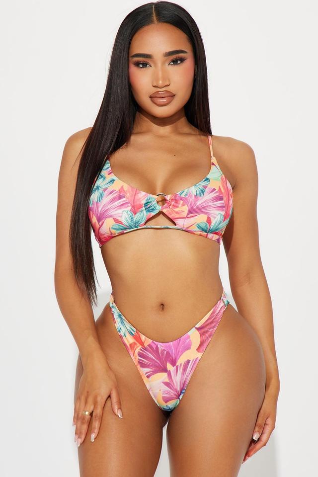 Island Summers O Ring 2 Piece Bikini - Pink/combo Product Image