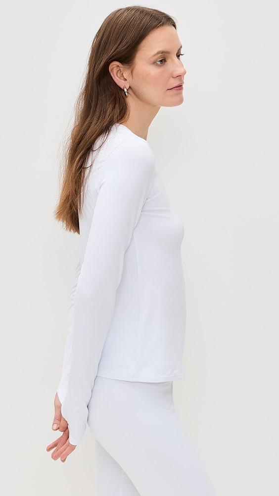 Alo Yoga Alosoft Finesse Long Sleeve Tee | Shopbop Product Image