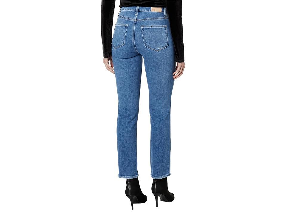 PAIGE Cindy High Waist Ankle Straight Leg Jeans Product Image