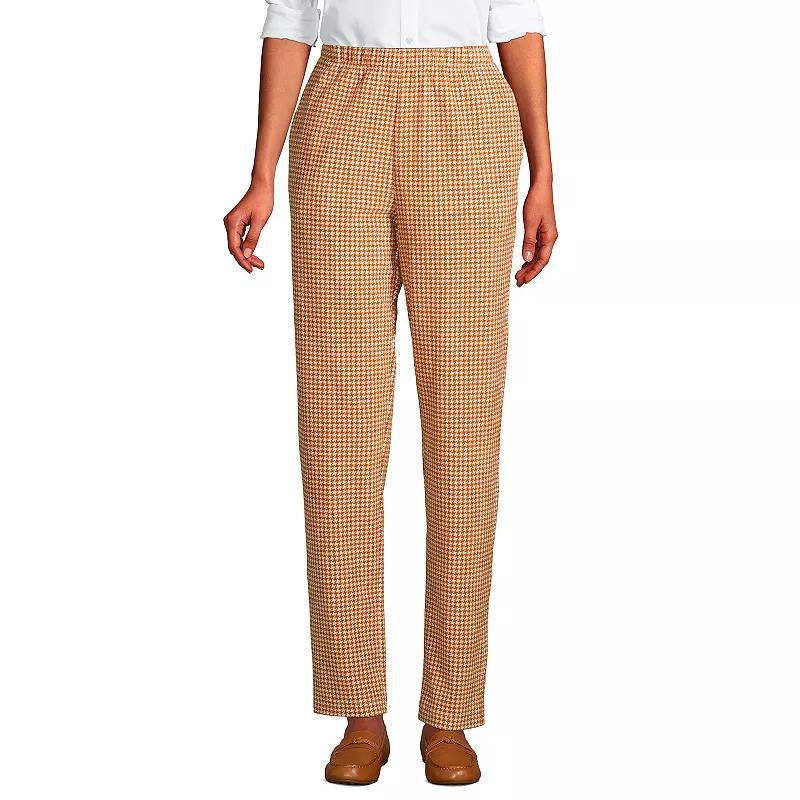 Womens Lands End Sport High Rise Corduroy Pull-On Pants Product Image